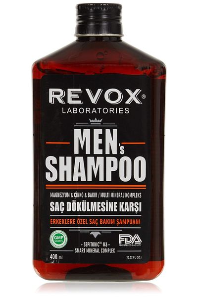Revox 400 Ml Shampoo for Men - Men's Ponytail Plant Extract