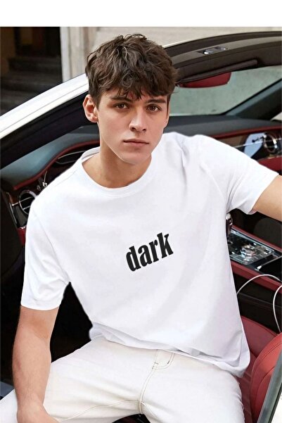 MYDARKSTYLE UNISEX DARK PRINTED OVERSIZED T-SHIRT