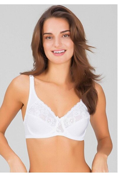 Kom Жіночий білий бюстгальтер без кісточок з підтяжками Новий сезон