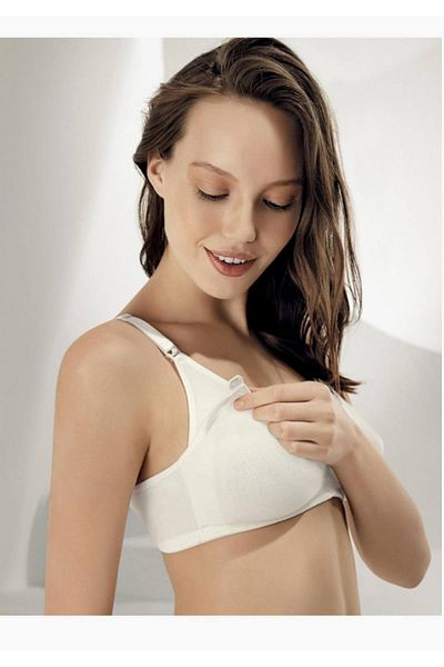 Şahinler Women's Ecru Nursing Bra M New Season (6 Pieces Economical Pack)