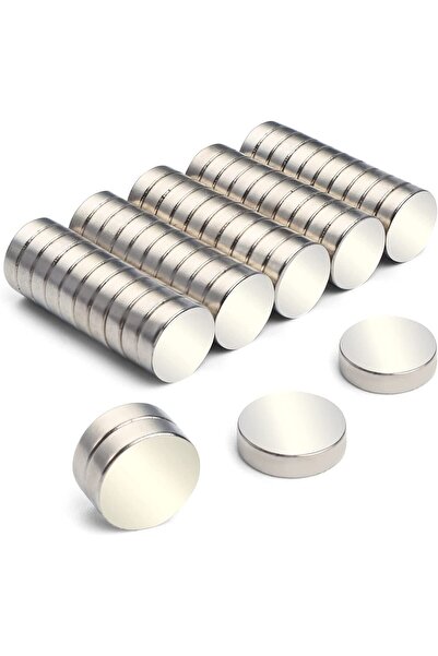 Hdg 10x3 mm GÜÇLÜ YUVARLAK NEODYUM MIKNATIS - 2 ADET