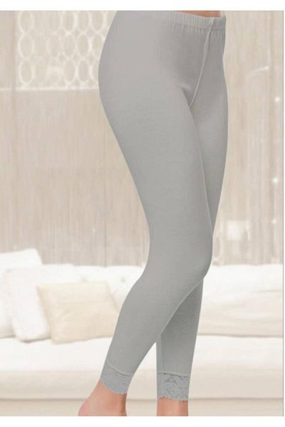 Tutku Women's Lace Leg Plus Size Long Tights. New Season (6 Economical Packages)