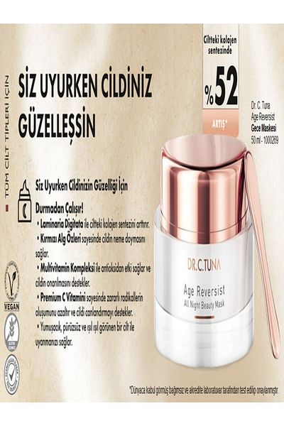 Farmasi Age Reversist All Night Beauty Night Beauty Mask 50 Ml