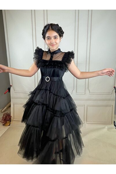 Hürrem Aldinç Wednesday Mezuniyet Parti Kostüm