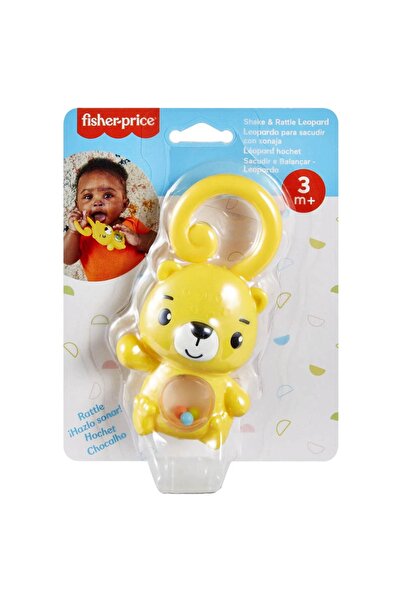 FISHER PRICE Eğlenceli Dostlar Dişlik ve Çıngıraklar Shake Rattle Leopard HKD71