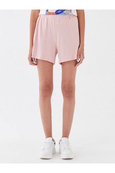 LC Waikiki Comfortable Molded Women's Shorts with Elastic Waist