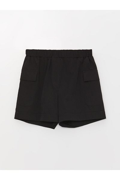 LC Waikiki Gerade Damen-Shorts – elastische Taille