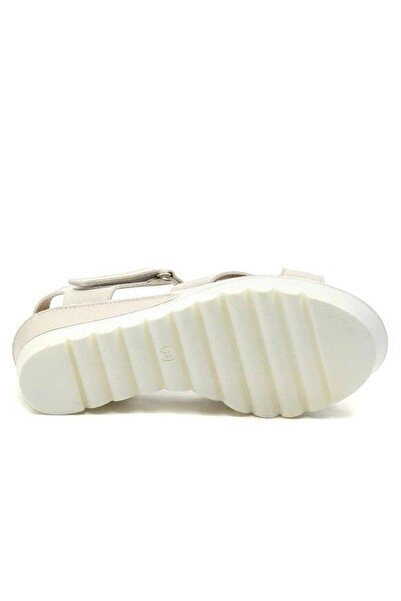 Polaris 308569.z 2fx Γυναικεία πέδιλα με σφήνα σόλα σε μπεζ χρώμα