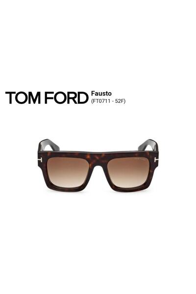 Tom Ford TOMFORD 0711 FAUSTO ANTREFLE KAPLAMA CAM TASARIM ÇERÇEVE ERKEK GÜNEŞ...