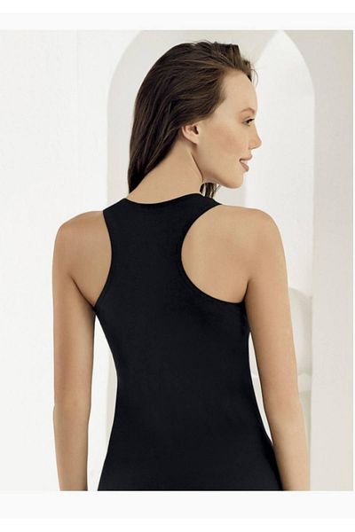 Şahinler New Season Women's Athlete - Black, Wide Strap, Triangle Back, 6 Economic Pack