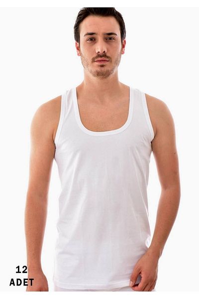 Tutku White ανδρικό εσώρουχο Νέα σεζόν (οικονομικό πακέτο 12 τεμαχίων)