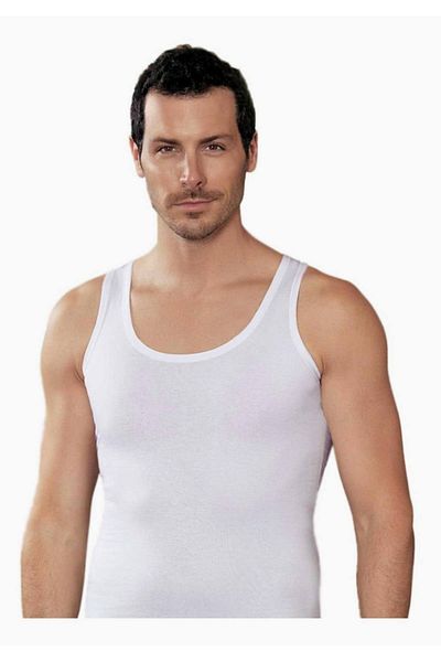 Şahinler M Men's Cross Tank Top New Season (6 Pieces Economic Package)