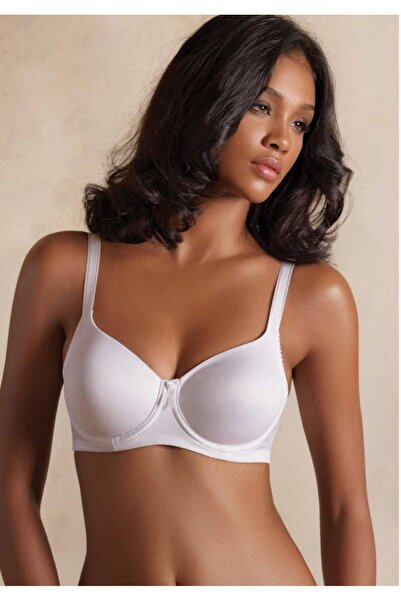 Yeni İnci حمالة صدر معززة باللون الأبيض للموسم الجديد 80/b