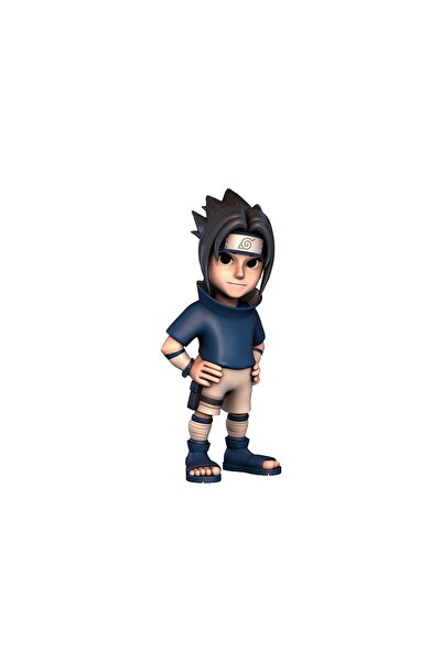 GIOCHI PREZIOSI Naruto Sasuke Uchıwa 12 Cm Minix Collectible Figure Exclusive Series
