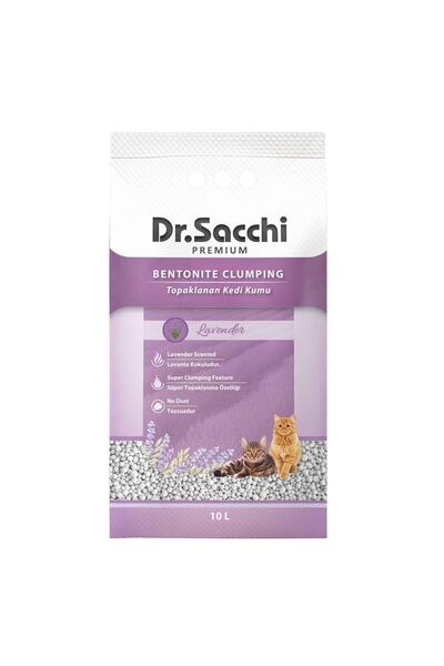 Dr. Sacchi Dr.sacchi Lavanta Kokulu Bentonit Kedi Kumu 10 Lt