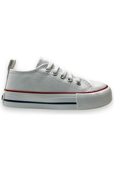 Cool Pantofi sport elastic pentru copii Luis White, scurti, unisex