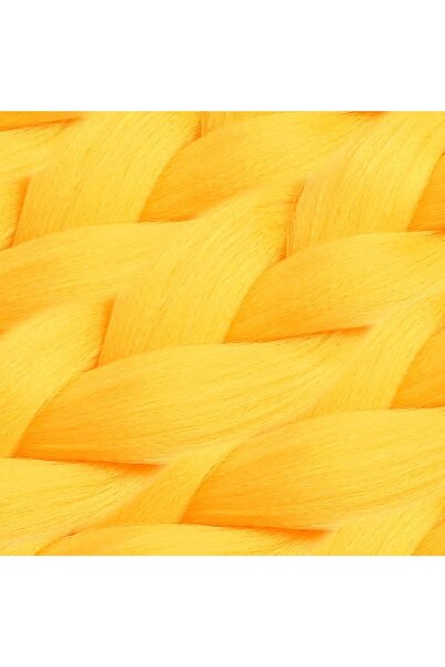 KONAK PERUK Synthetic Braiding Hair Esperer 100 Gr- Dark Yellow
