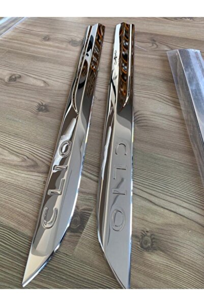 Seda Dizayn Oto Clio 5 Yan Kapı Çıtası Krom 4 Parça 2019 ve Sonrası Paslanmaz Çelik