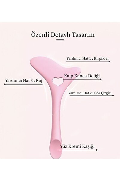 Lusso Cosmetics Eyeliner Ruj Rimel Sürmeyi Kolaylaştırıcı Aplikatör