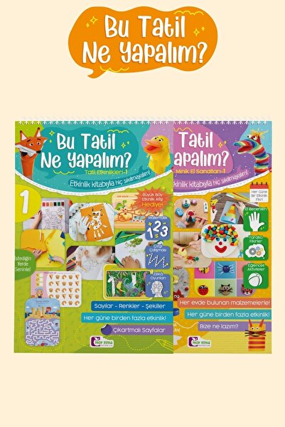 Mor Elma Yayıncılık Mor Elma Yayınları Bu Tatil Ne Yapmalıyım 1 (4 YAŞ OKUL Ö...