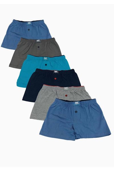 Tutku Boy's 6-Pack Towel Waist Boxer Elf568c6 New Season