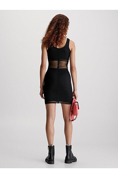 Calvin Klein Mesh Tank Dress