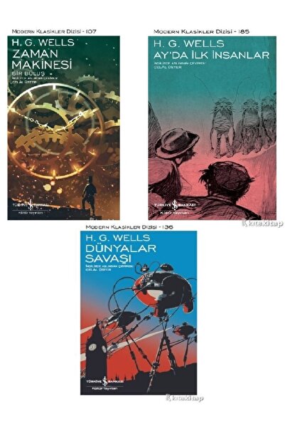 Kronik Kitap Zaman Makinesi Bir Buluş - Ay’da Ilk Insanlar - Dünyalar Savaşı ...