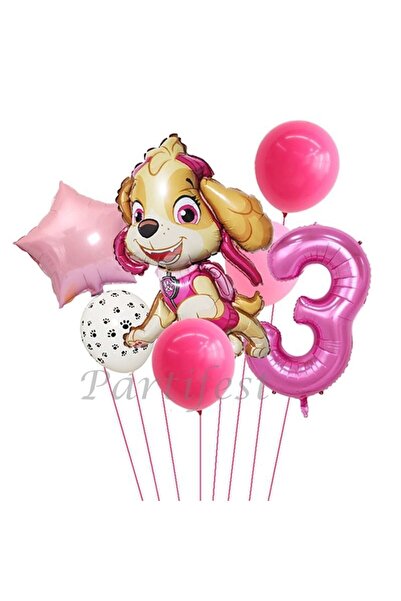 Parti Station مجموعة باو بترول فويل من باو باترول سكاي، مجموعة بالونات عمرها ...