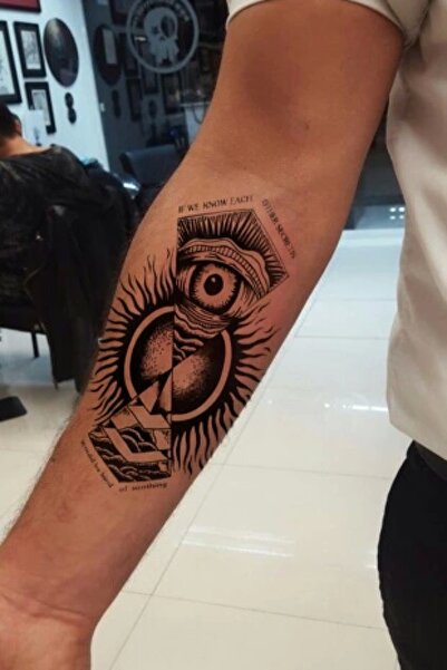 Barly Geçici Göz Dövme Tattoo