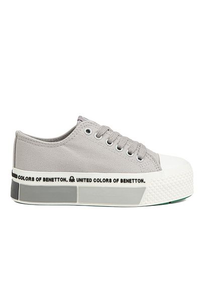 Benetton ® |   Bn-30934 - Γκρι - Γυναικεία αθλητικά παπούτσια