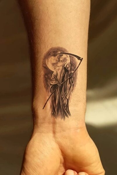 Barly Geçici Azrail Mini Dövme Tattoo