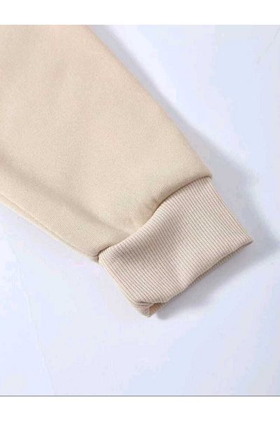 FAVORİST Αθλητικό φούτερ Unisex Απλό, χωρίς στάμπα, βαμβακερή κουκούλα