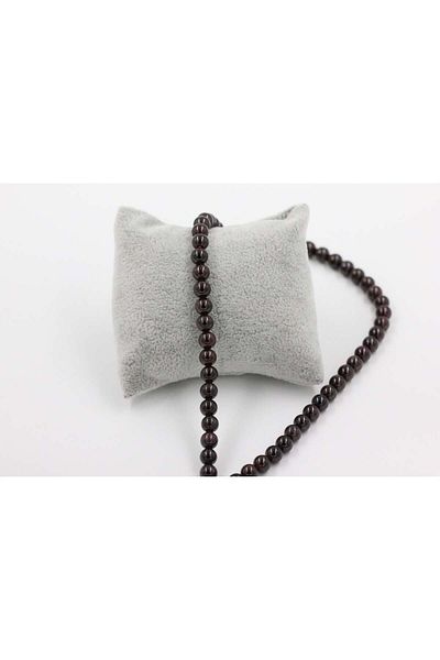 MYTAKIAĞACIMFH Lal Garnet Stone Necklace Natural Stone String 8 mm