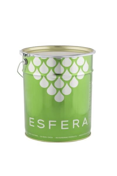 ESFERA Su Bazlı Şeffaf Yarımat (Ipekmat) Vernik 2.5 Litre