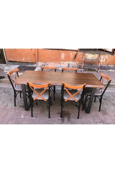 Kalafat Ladin Ahşap Kütük Masa