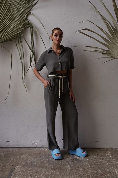BOHEMAİ Sada lana Olympos Smoked Muslin