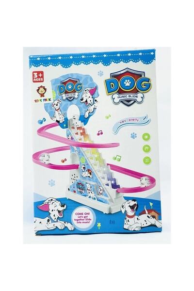 DZC KUZENLER AVM Dön Dolaş Köpek Paw Patrol Aktivite Işıklı Sesli Aktivite Oyuncak