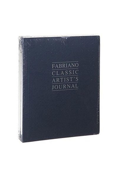 Fabriano Jurnalul Artistului Clasic cu Copertă Albastru Marin 90 gr 16x21 cm
