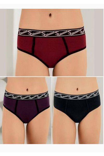 Şahinler Pachet de 6 chiloți bikini din Lycra pentru femei Noul sezon