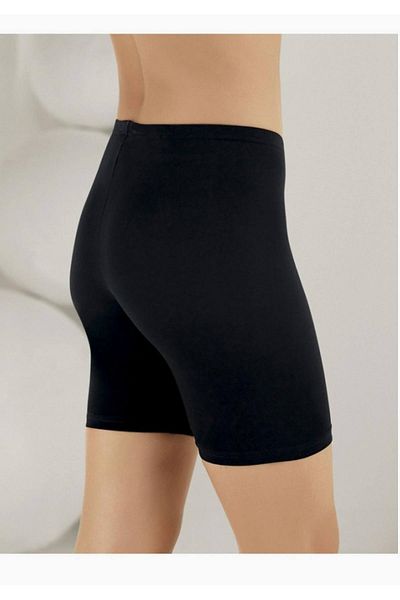 Şahinler Colanți scurti din lycra neagră pentru femei M Sh New Season (pachet economic de 6 bucăți)