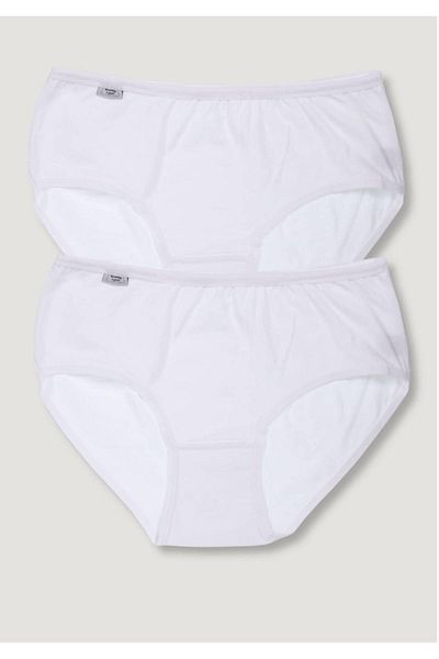 Tutku Women's White 2 Pack Lycra Bato Panties Elf568tccm2 New Season