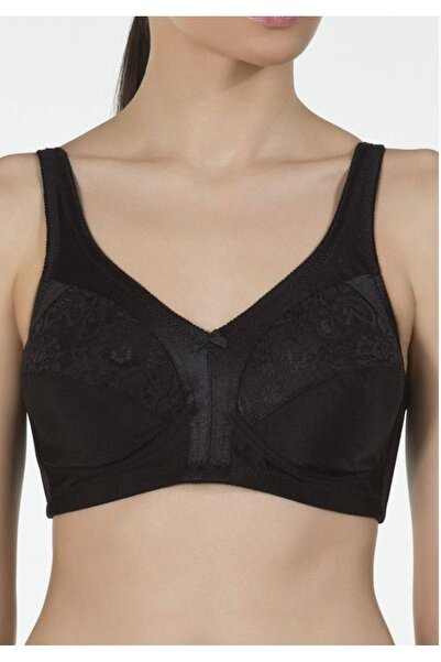 Kom Kadın Siyah Toparlayıcı Sütyen Yeni Sezon