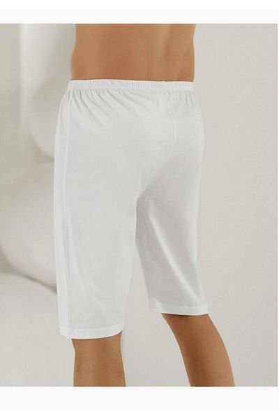 Şahinler Combed Cotton Jersey Cuffed Boxer White M New Season (6 Pieces Economical Pack)