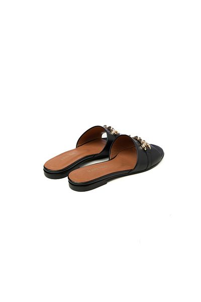 John May Sandale damă Piele PIELE NEGRA