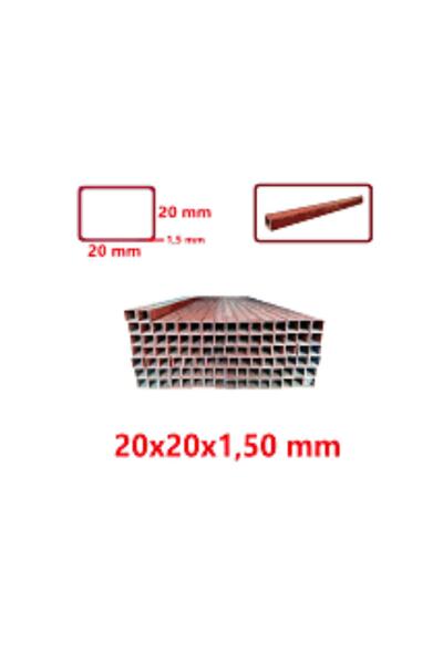 Metal Sepeti 20X20X1.5MM PROFİL(ASTAR KIRMIZI BOYALI 1 METRE)
