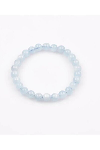 Ecelike Aquamarine Sphere Cut Bracelet 6 Mm
