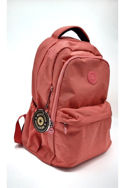 Bevitton унісекс рюкзак з крихкої тканини з безліччю кишень, водонепроникний