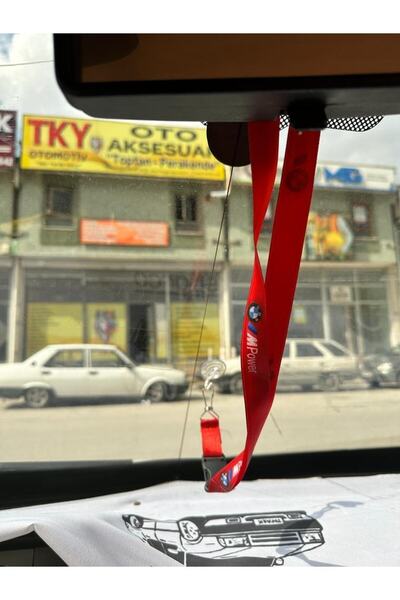 TKY زينة مرآة الرؤية الخلفية بي ام دبليو (حبل/شماعة للمرآة)