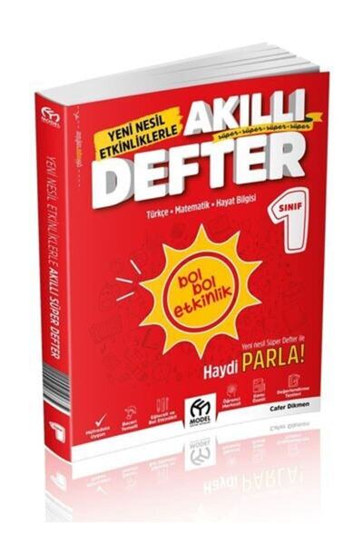 MODEL EĞİTİM YAYINCILIK 1.sınıf Akıllı Süper Defter - Bol Bol Etkinlik