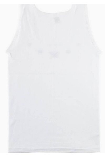 Tutku Tricou pentru fete, alb, 100% bumbac, cu bretele, sezon nou (pachet economic de 12 piese)